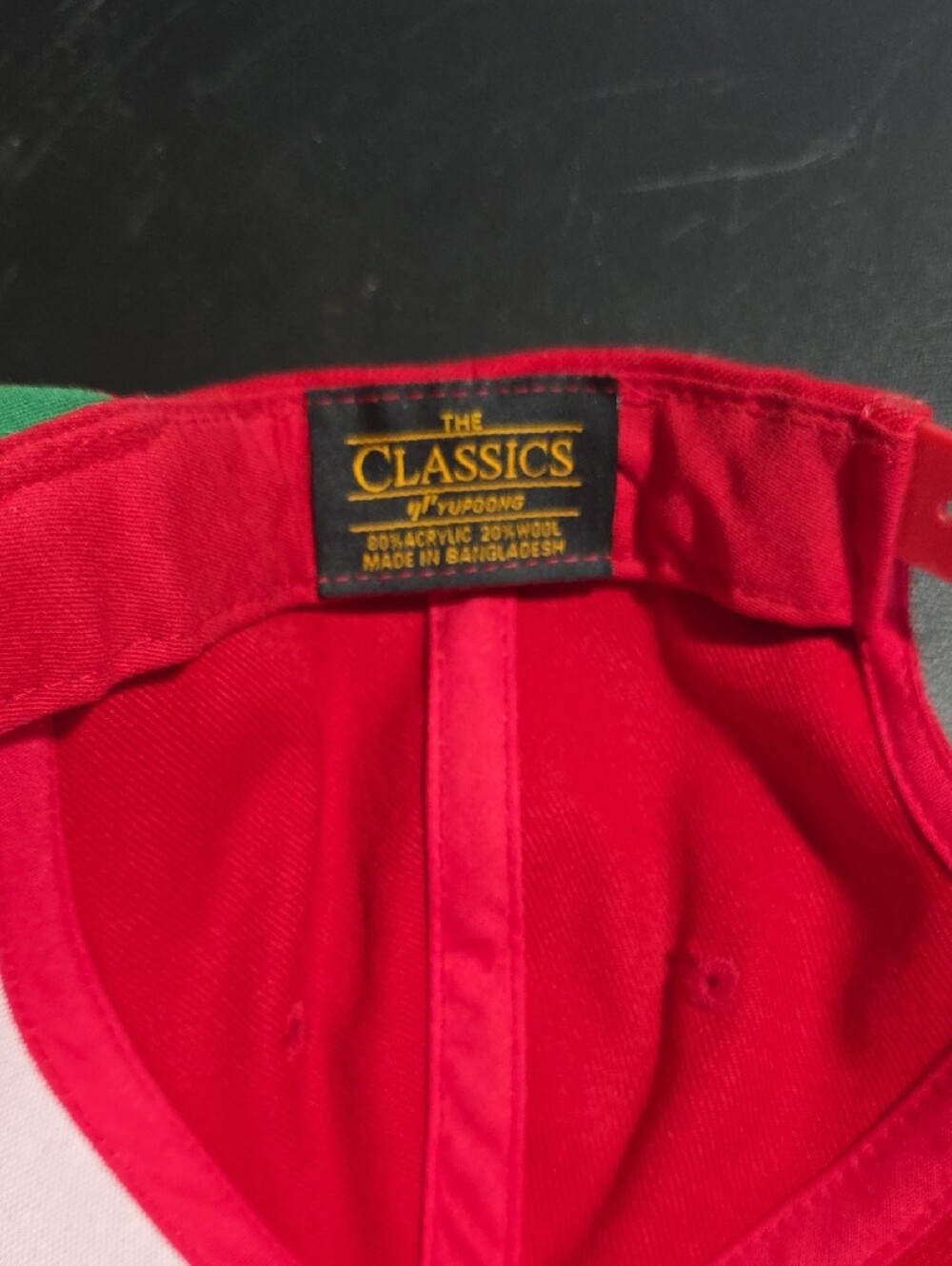 Custom Red Snapback Hat - Picture 5 of 5